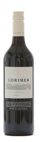 Lorimer 100 procent Shiraz