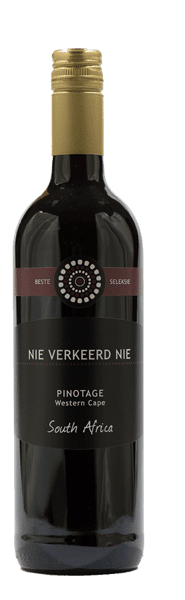 Nie Verkeerd Nie Pinotage Fairtrade Nie Verkeerd Nie Pinotage Fairtrade