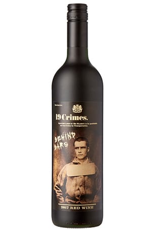 19 Crimes Behind Bars Red Wine