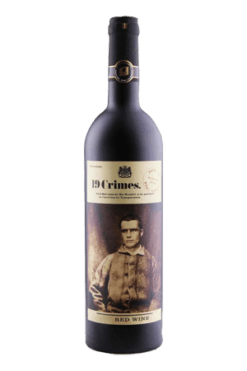 19 Crimes Red Wine Behind Bars