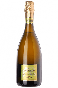 Donelli Pignoletto Brut wijn