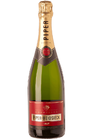 terugtrekken Verslagen interferentie Piper Heidsieck brut | Gouden champagne | Wijnbroeders