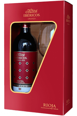 Torres, Altos Ibericos Crianza giftpack met glas