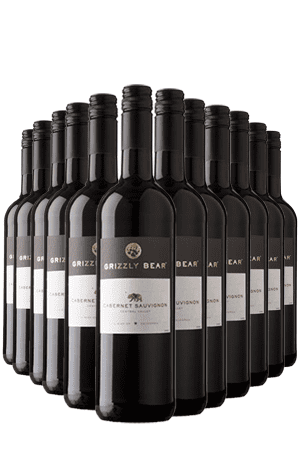 grizzly bear cabernet sauvignon - 12 flessen