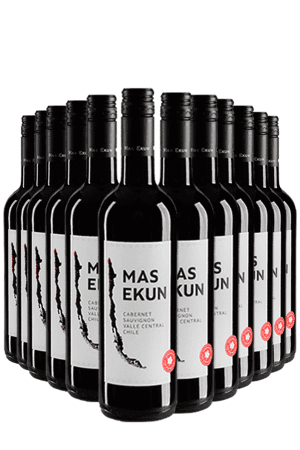 mas ekun cabernet sauvignon - 12 flessen