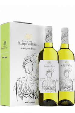 Marqués de Riscal, Rueda Sauvignon Blanc Organic 2-pack gift