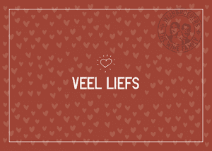 Kaartje liefs