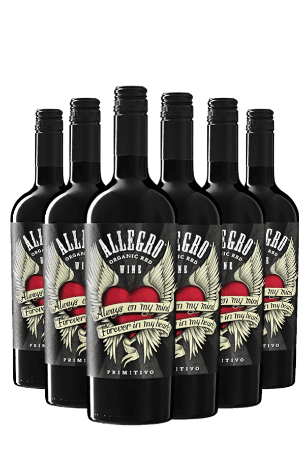Allegro Primitivo Organic – 6 flessen