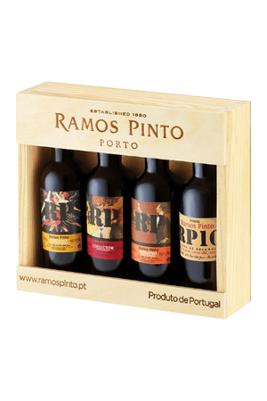 Ramos Pinto Minis in Wooden Giftbox